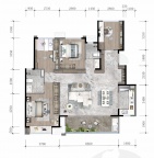 4室2厅2卫户型图