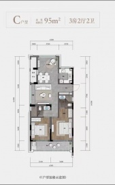 安吉桃花源3室2厅2卫