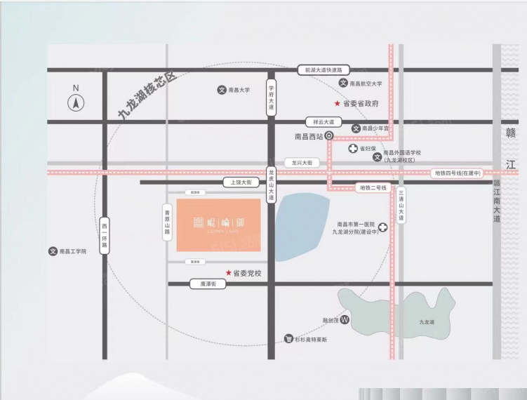 华润昆仑御区位图