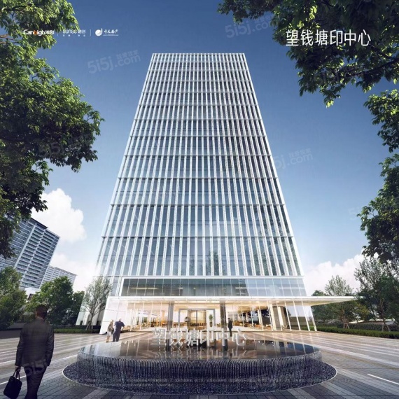 望钱塘印中心沙盘图