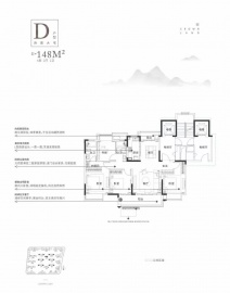 华润昆仑御4室2厅2卫