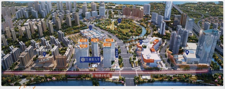 建发中粮朝阳九里配套图