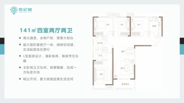金水世纪城4室2厅2卫