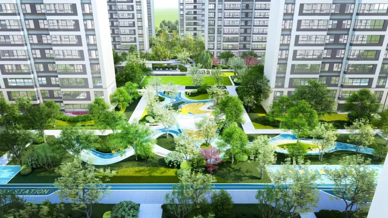 路劲澜悦溪云效果图