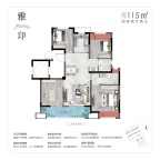 4室2厅2卫户型图