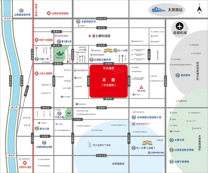 宁达南苑区位图