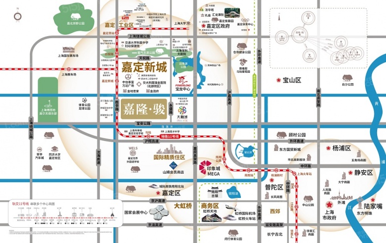 嘉隆骏区位图