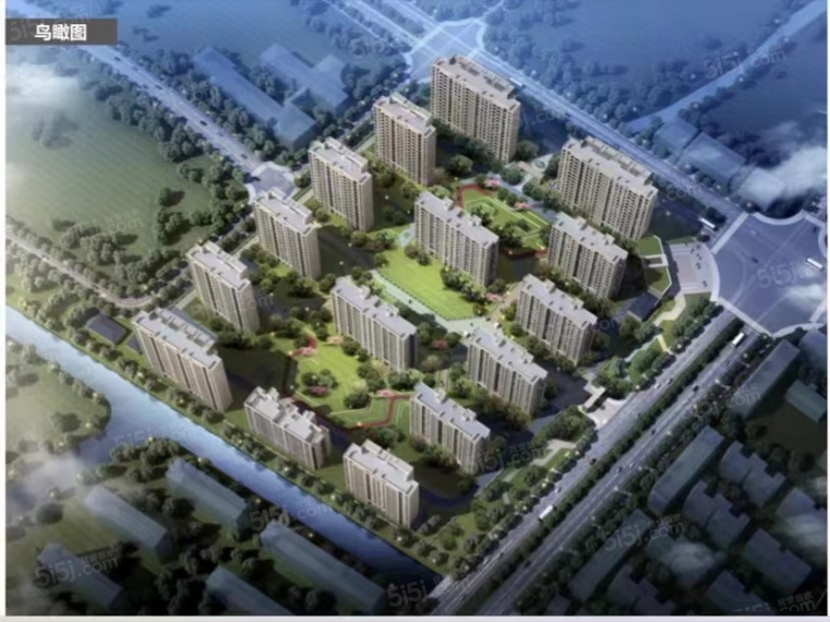 大名城映雨江南效果图