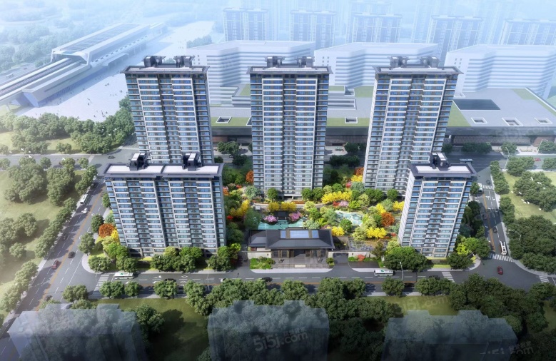 电建泷悦雅颂实景图