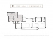 中海观江樾4室2厅2卫