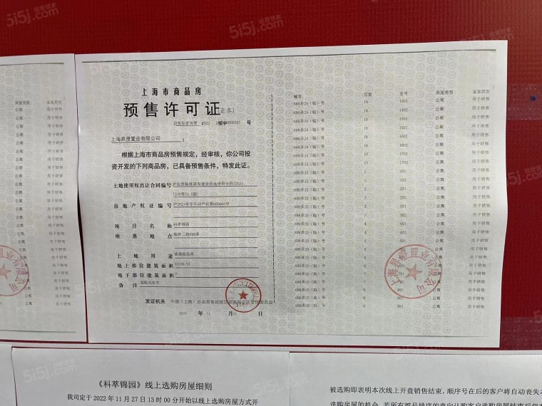 中建玖海云天预售许可证