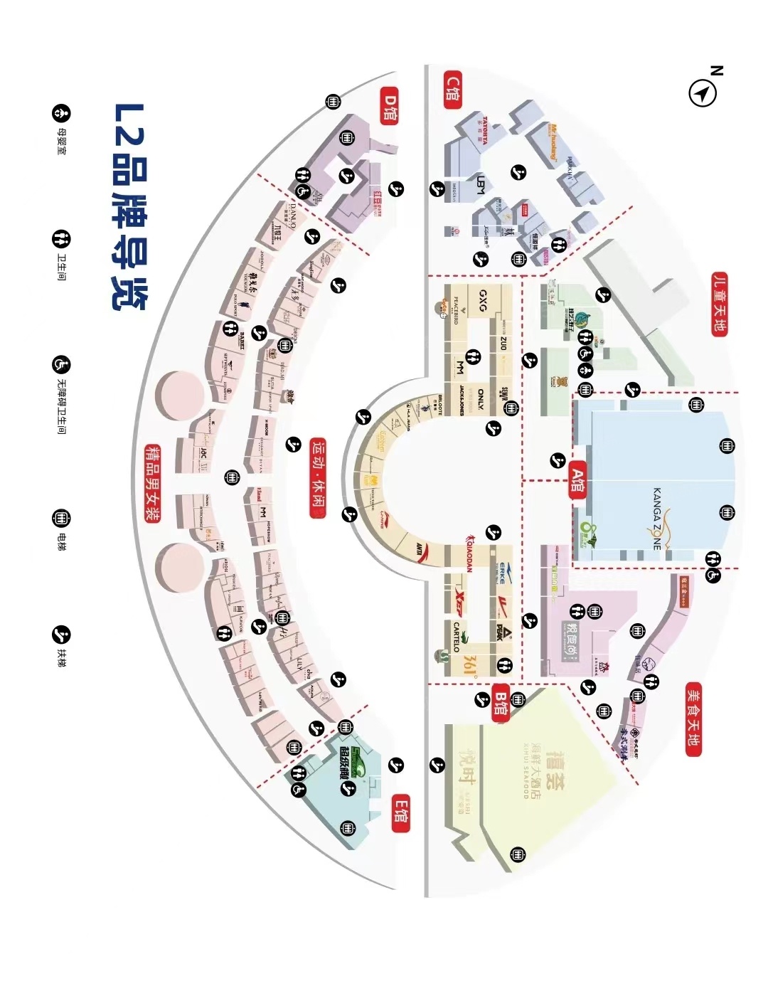 明发商业广场（悦尚奥莱)沙盘图