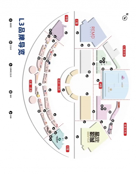 明发商业广场（悦尚奥莱)沙盘图