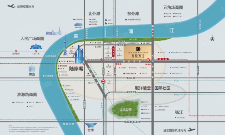 珑悦滨江区位图