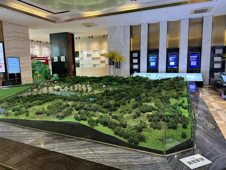 保利半山国际花园沙盘图