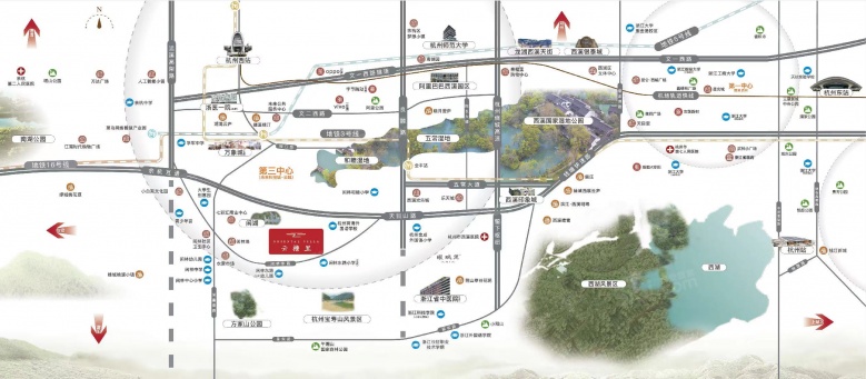 华景川云檐里区位图