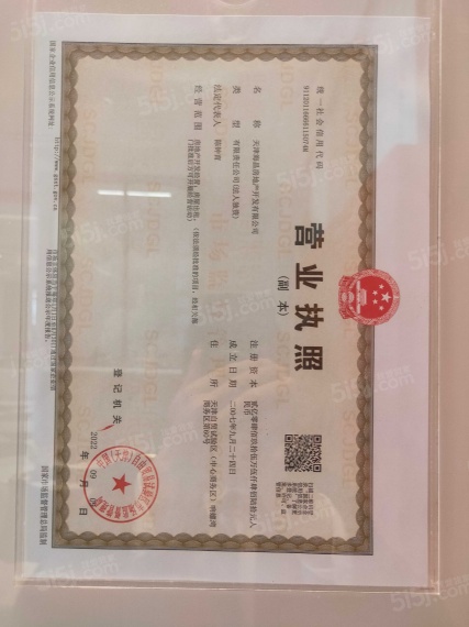碧桂园幸福里开发商营业执照