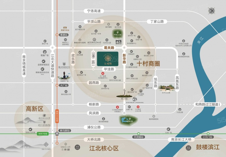 暄玥府区位图