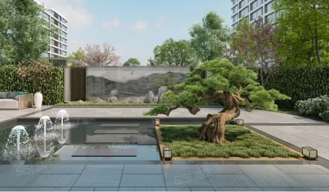 亿联之江心月实景图