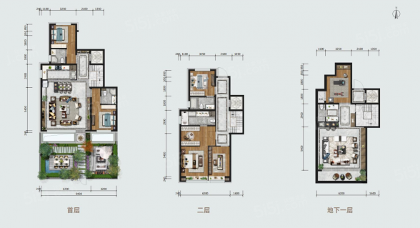 5室2厅5卫户型详情