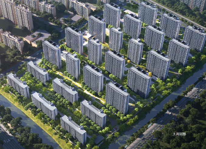 太湖朗郡沙盘图