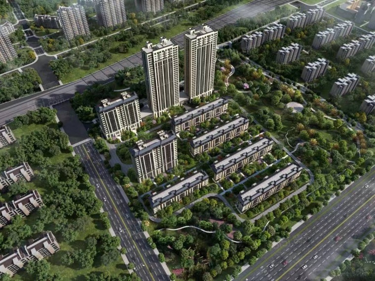 首创禧瑞府效果图