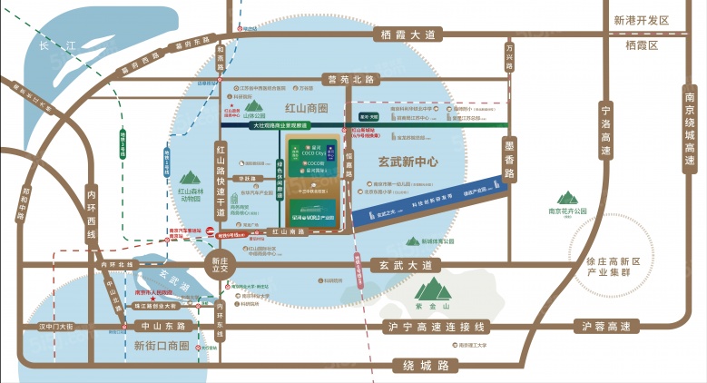 星河国际区位图