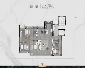 御湖境4室2厅3卫