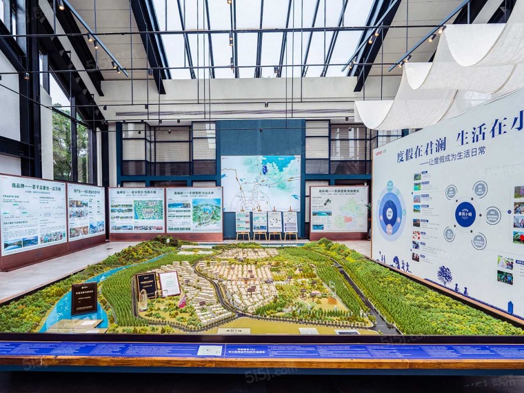 万科弗农小镇沙盘图