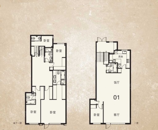 5室2厅5卫户型详情