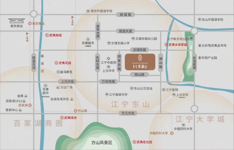 武夷·七里湖山区位图