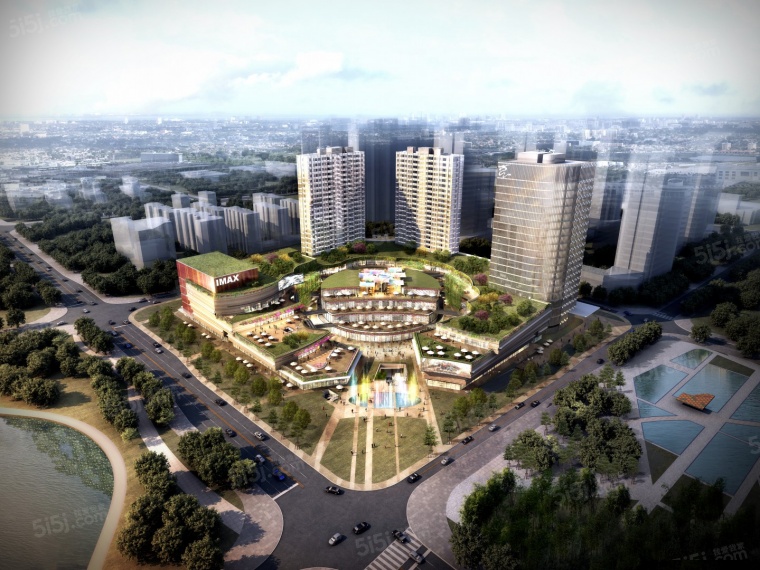 嘉定宝龙城市广场效果图