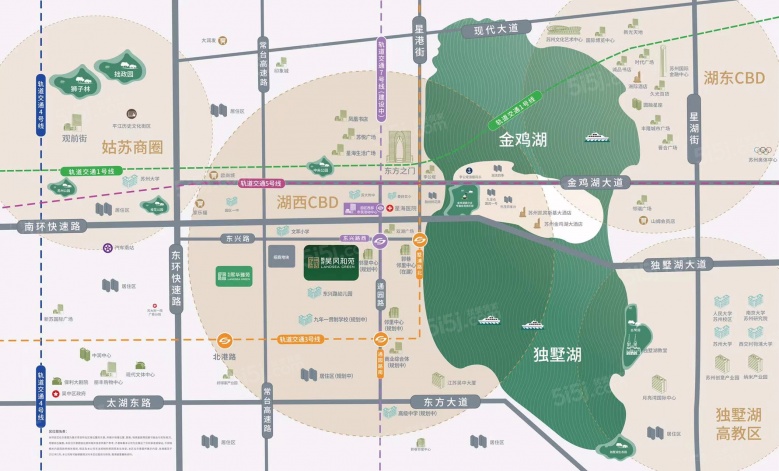 吴风和苑区位图