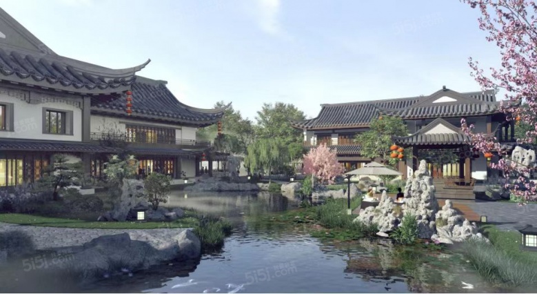 广宇塘颂实景图