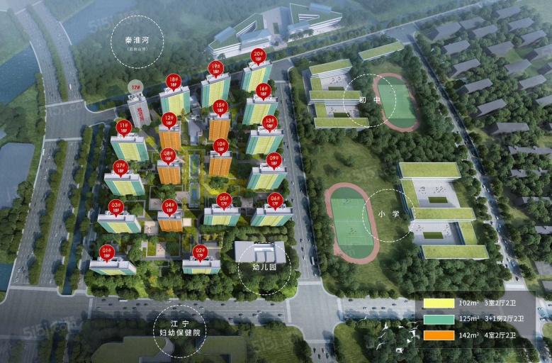 紫京四季沙盘图