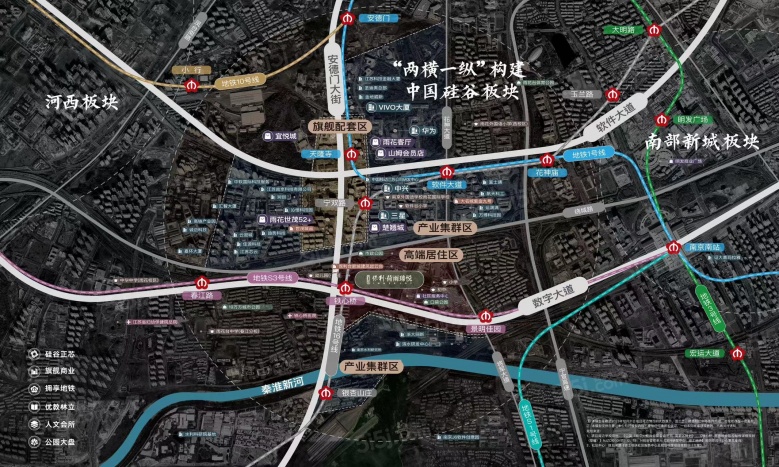保利荷雨瑧悦区位图