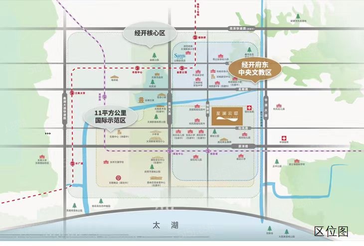 星澜云邸区位图