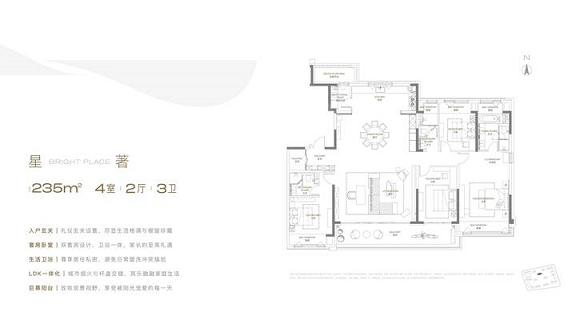 4室2厅3卫户型详情