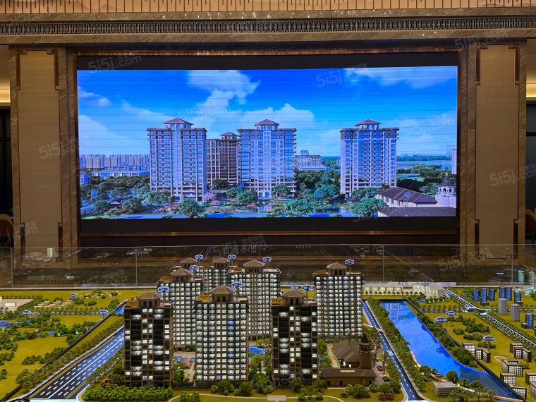 无锡星河湾沙盘图