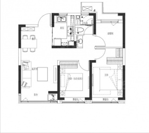 绿城桂语朝阳3室2厅1卫