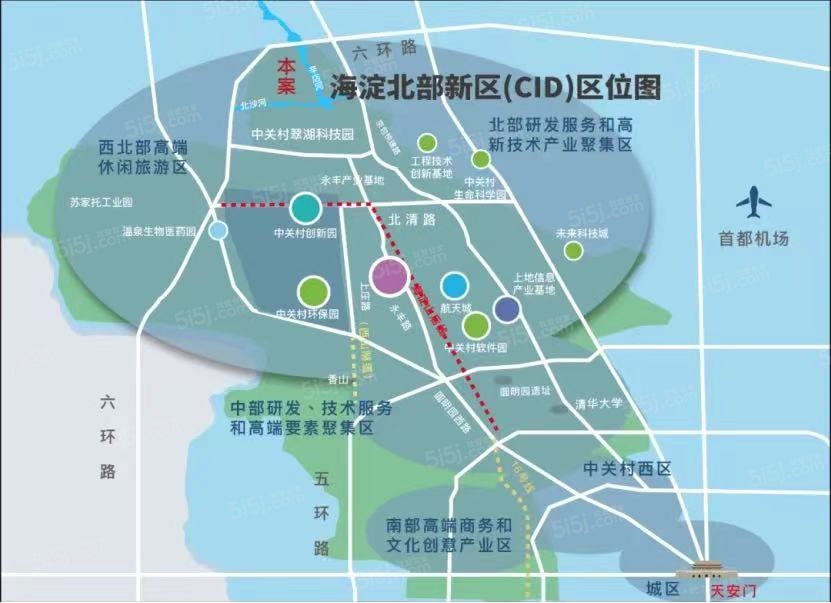 北京城建国誉燕园配套图