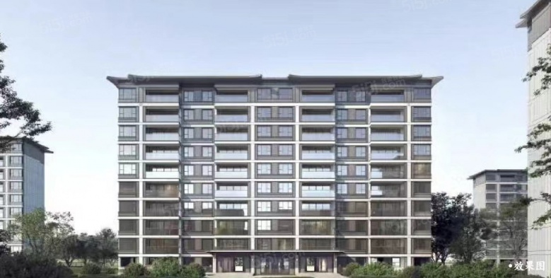 建发青江悦府效果图