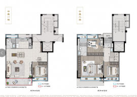 4室2厅3卫户型图