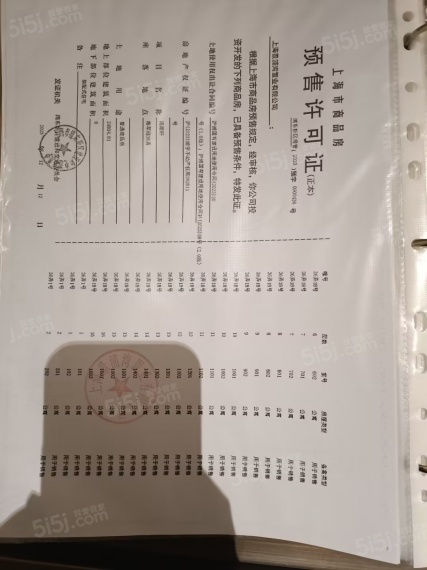 涌潮府预售许可证
