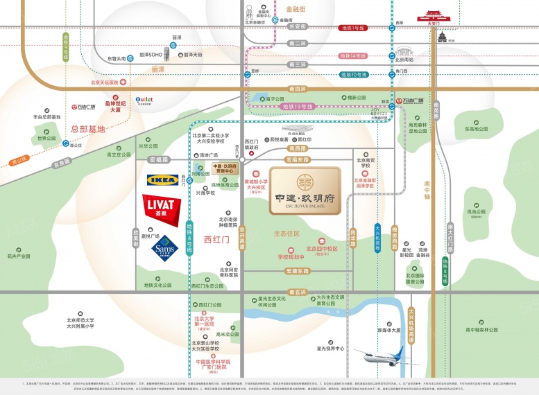 中建玖玥府区位图