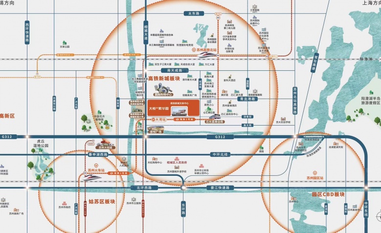 大悦繁华图区位图