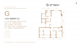4室2厅3卫户型图