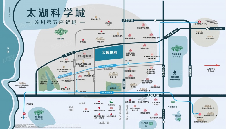 碧桂园大境悦府区位图