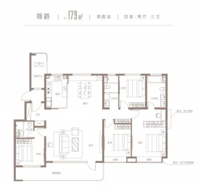 贻成学府尊邸4室2厅3卫