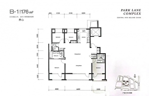 4室2厅3卫户型详情